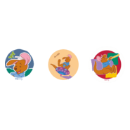 Disney's Roo Logo PNG Vector