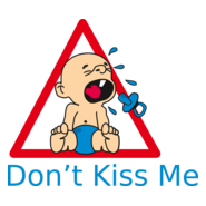 Don't kiss me Logo PNG Vector