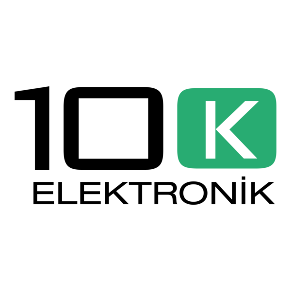 10 K Elektronik Logo PNG Vector