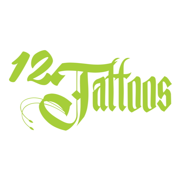 12 Tattooz Logo PNG Vector
