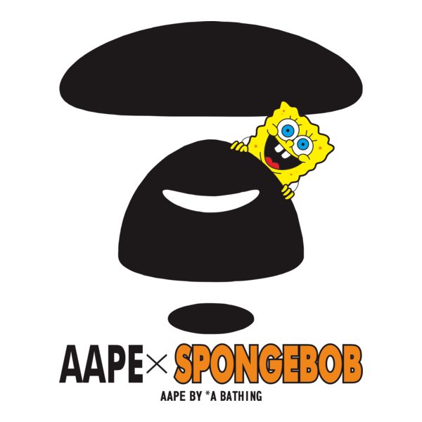 aape x spongebob Logo PNG Vector