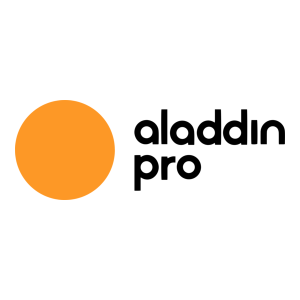 Aladdin Pro Logo PNG Vector