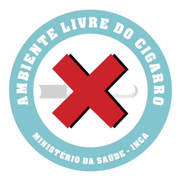 Ambiente livre do cigarro Logo PNG Vector