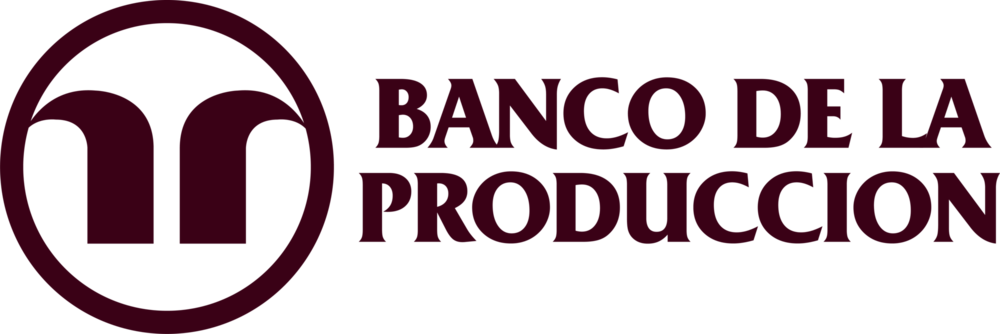 Banco de la Produccion antiguo horizontal Logo PNG Vector