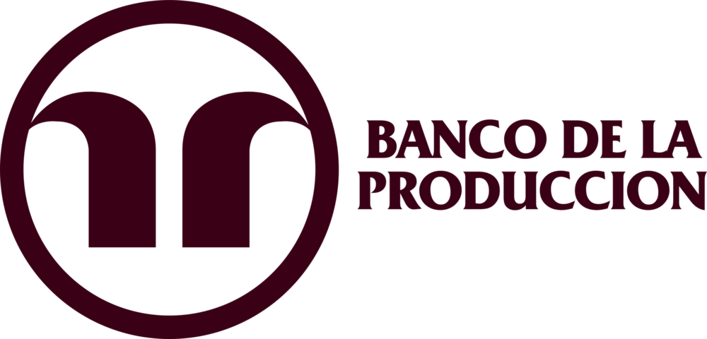 Banco de la Produccion antiguo horizontal Logo PNG Vector