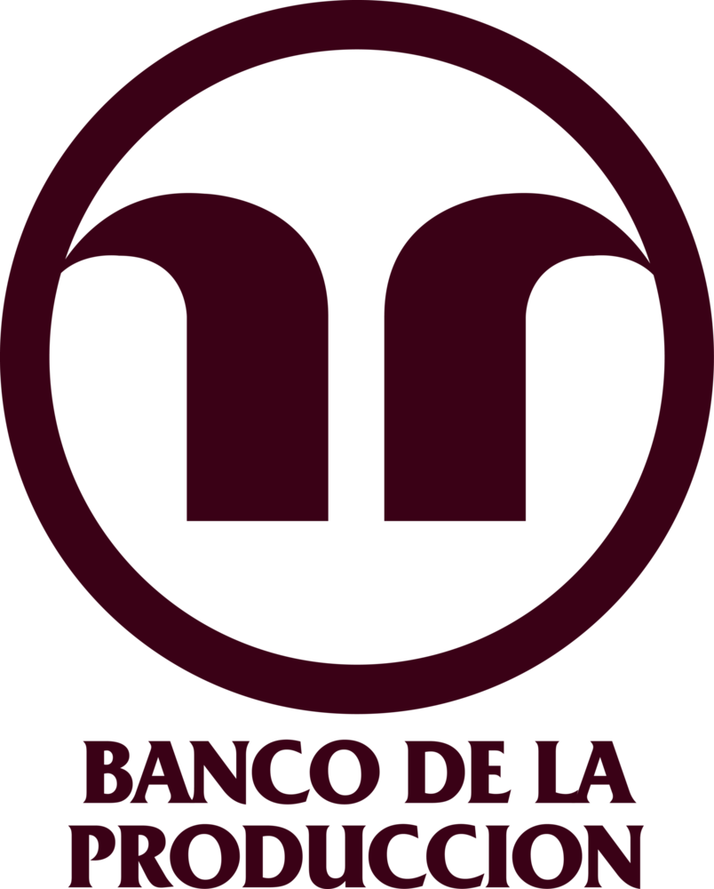 Banco de la Produccion antiguo vertical Logo PNG Vector