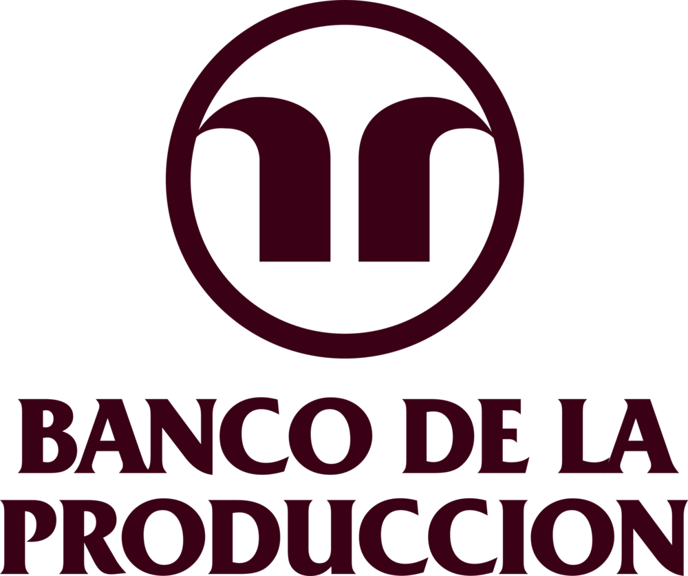 Banco de la Produccion antiguo vertical Logo PNG Vector