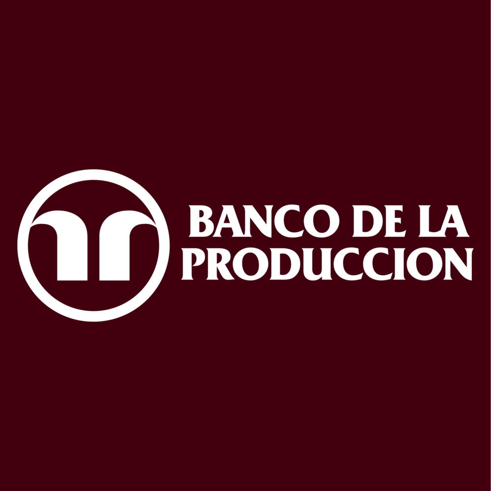 Banco de la Produccion fondo vino horizontal Logo PNG Vector