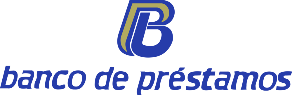 Banco de Prestamos antiguo horizontal Logo PNG Vector