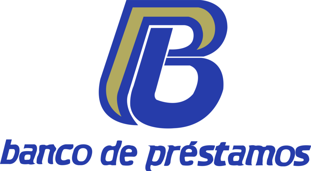 Banco de Prestamos antiguo vertical Logo PNG Vector