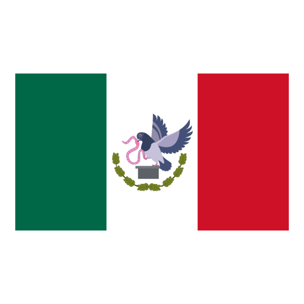 Bandera conmemorativa de narco México Logo PNG Vector