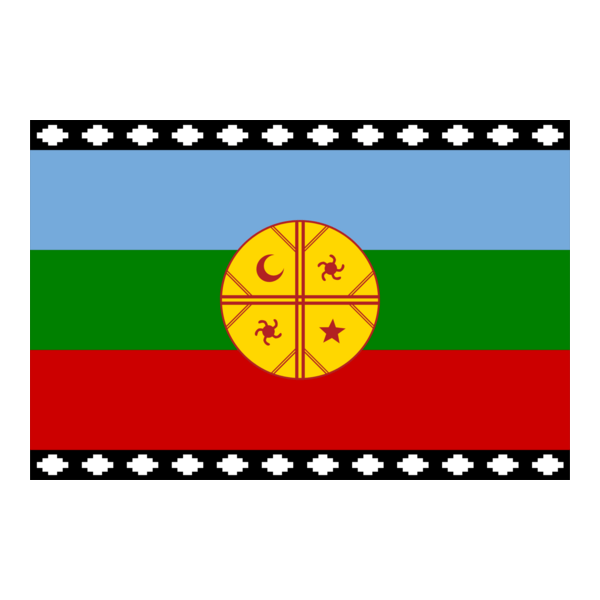 Bandera Mapuche Logo PNG Vector