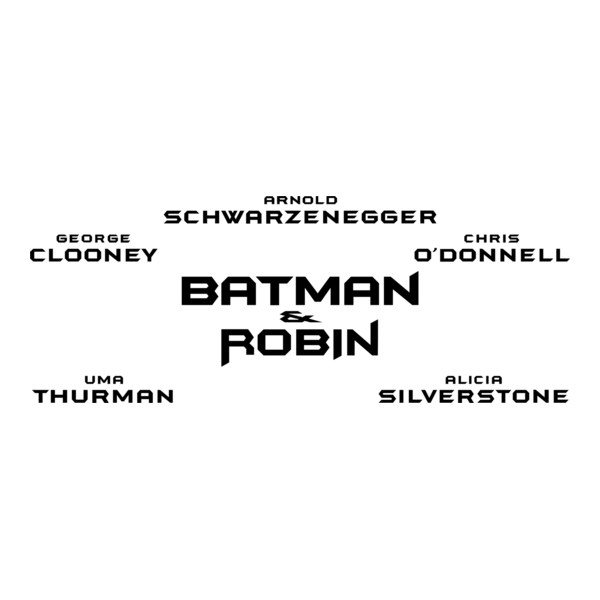 Batman & Robin Logo PNG Vector