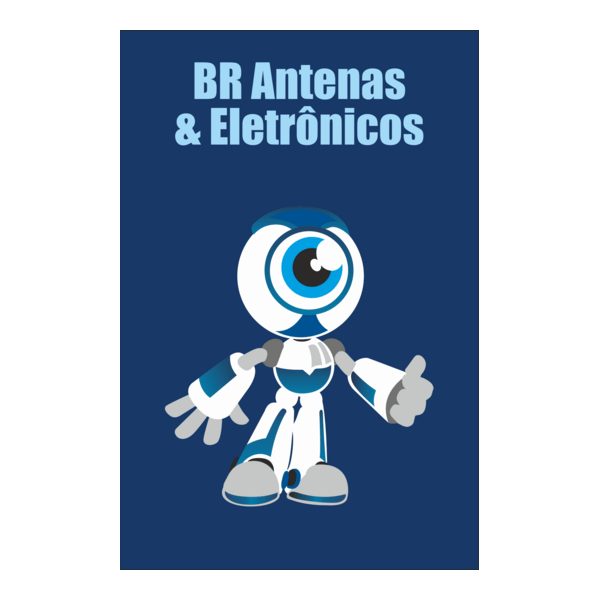 BBB robô BR Antenas Logo PNG Vector