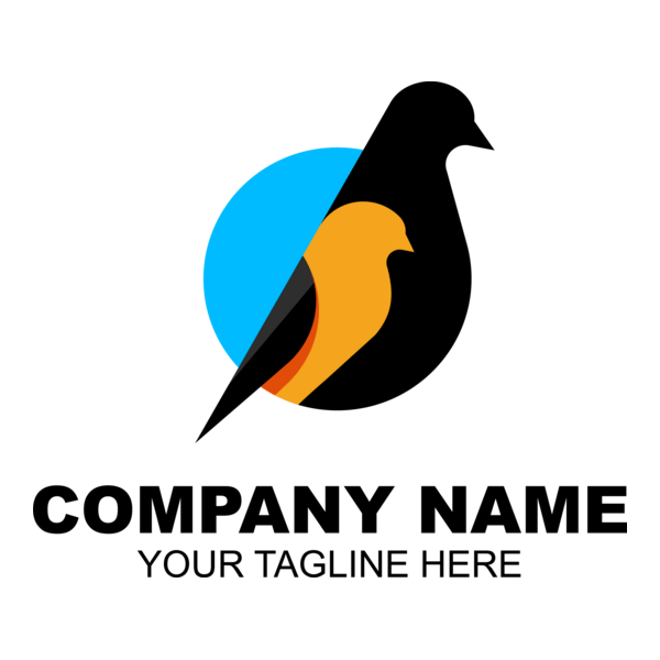 Bird Logo PNG Vector