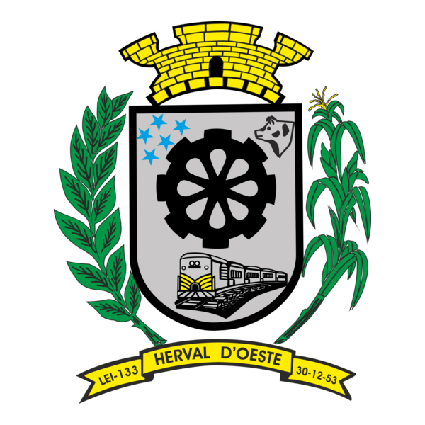 Brasão do Município de Herval d'Oeste Logo PNG Vector