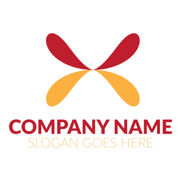 Butterfly Company Logo PNG Vector