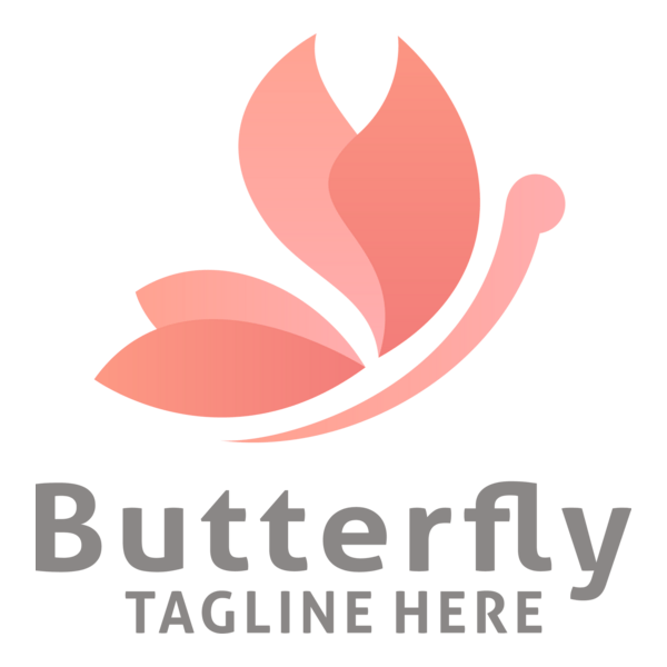 Butterfly Logo PNG Vector