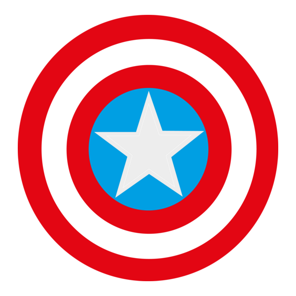 Captain America Shield Logo PNG Vector