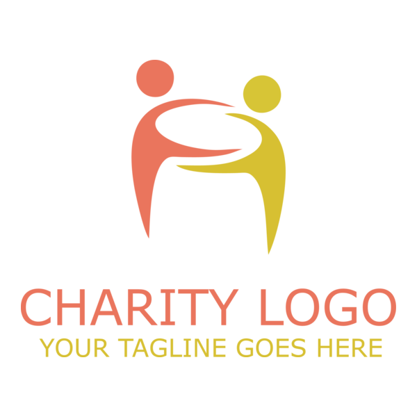 Charity Happy People Logo PNG Vector