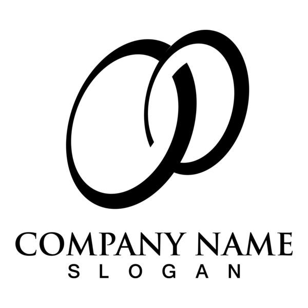 Circles Shape Company Logo PNG Vector