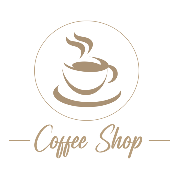 Coffee Shop Logo PNG Vector