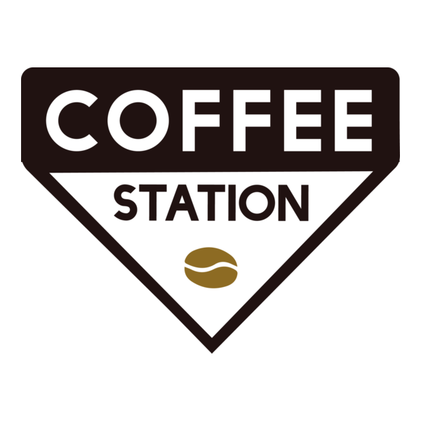 Coffee Station Logo PNG Vector