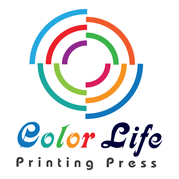 Color Life Print Logo PNG Vector
