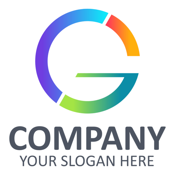 Colorful Letter G Logo PNG Vector