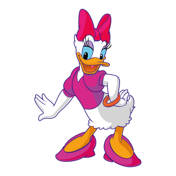 Daisy Duck Logo PNG Vector