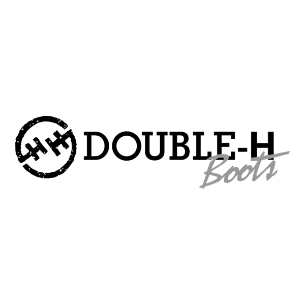 Double H Boots Logo PNG Vector