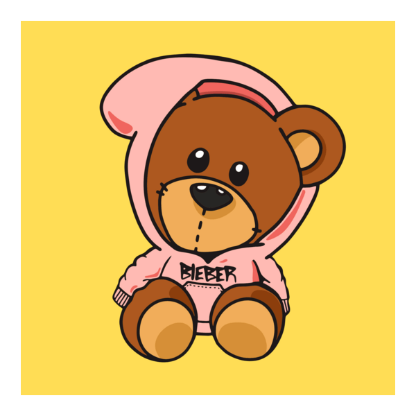 drew bear bieber Logo PNG Vector