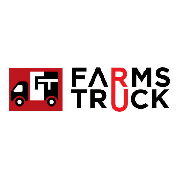Farms Truck Logo PNG Vector