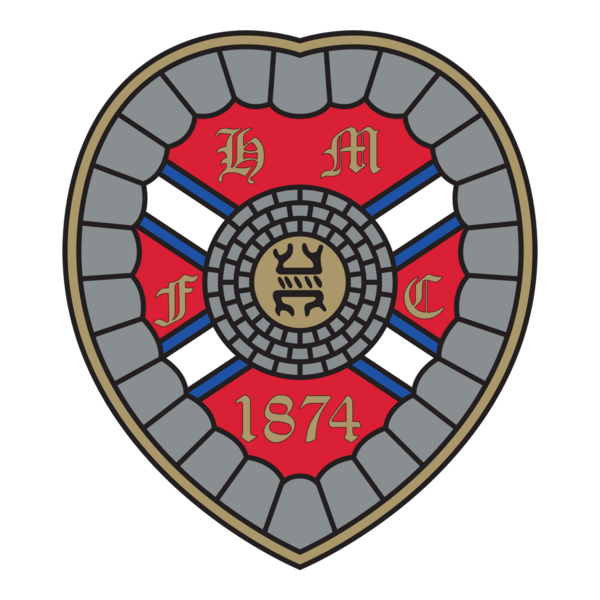 FC Hearts Edinburgh (1980's) Logo PNG Vector