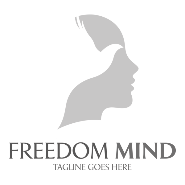 Freedom Mind Beauty Logo PNG Vector