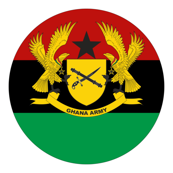 Ghana Army Logo PNG Vector