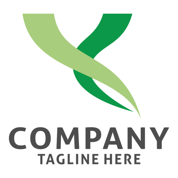 Green Modern Letter Y Company Logo PNG Vector