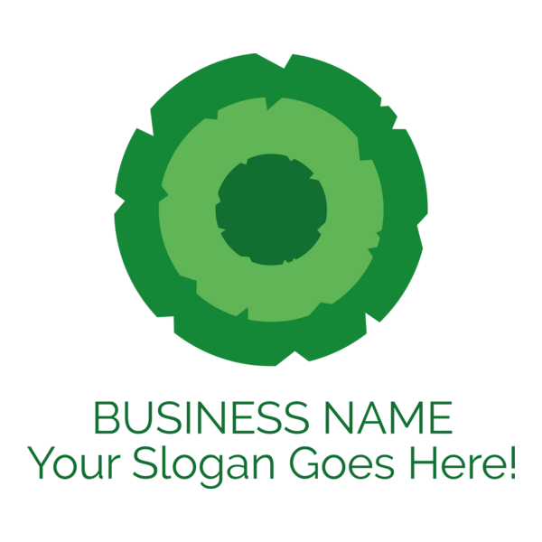 Green Target Company Logo PNG Vector
