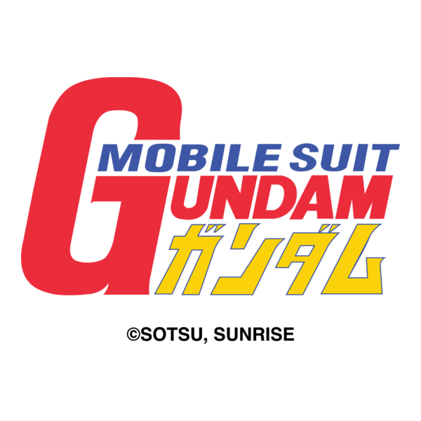 GUNDAM MOBILE SUIT Logo PNG Vector