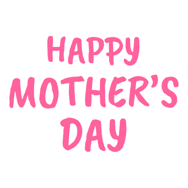 Happy Mother's Day Logo PNG Vector
