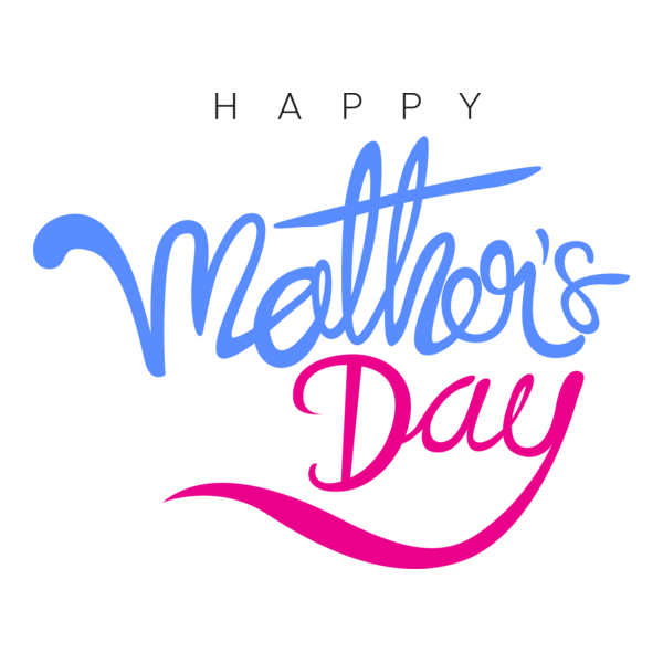 Happy Mother's Day Logo PNG Vector