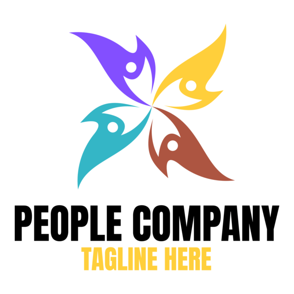Happy People Company Logo PNG Vector