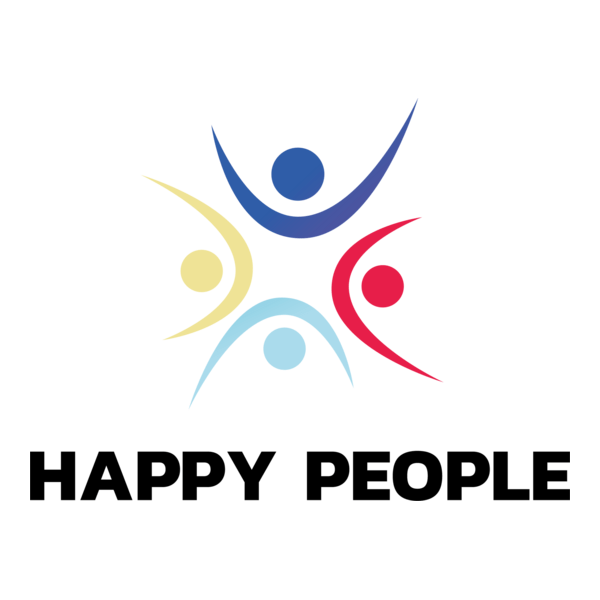Happy People Logo PNG Vector