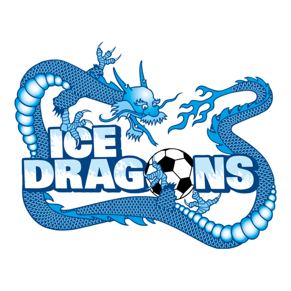 Ice Dragons Soccer Logo PNG Vector