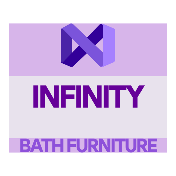 Infinity Bath Furniture Logo PNG Vector
