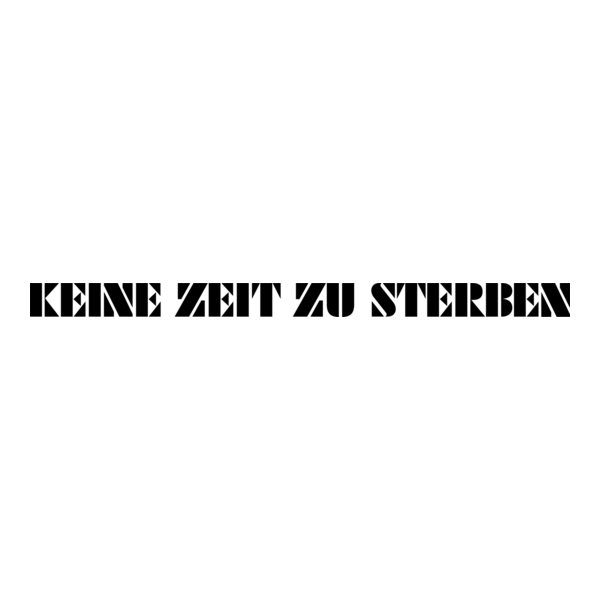 Keine Zeit zu sterben Logo PNG Vector
