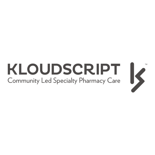 KLOUDSCRIPT Community Led Specialty Pharmacy Care Logo PNG Vector