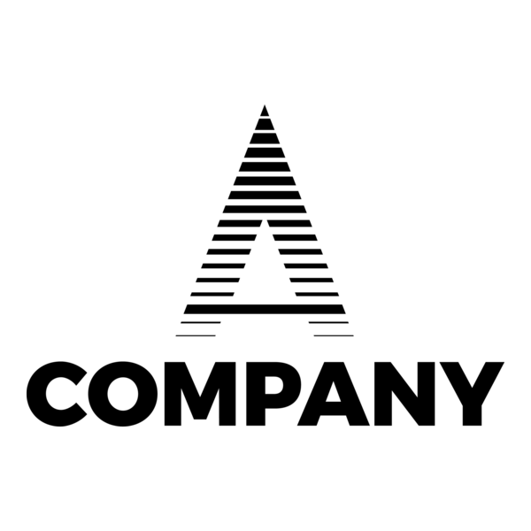 Letter A Company Logo PNG Vector