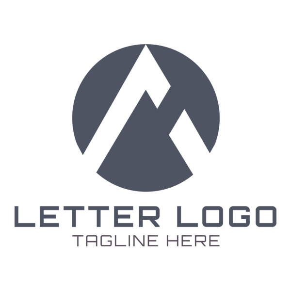 Letter A Company Logo PNG Vector