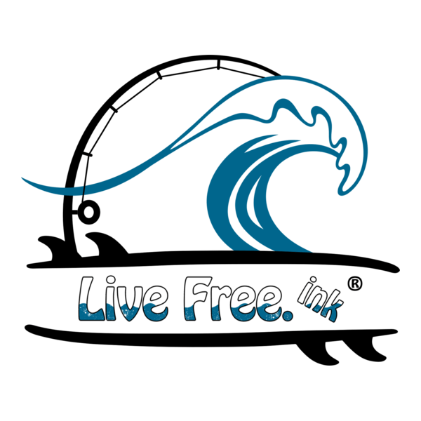 Live Free .Ink Logo PNG Vector